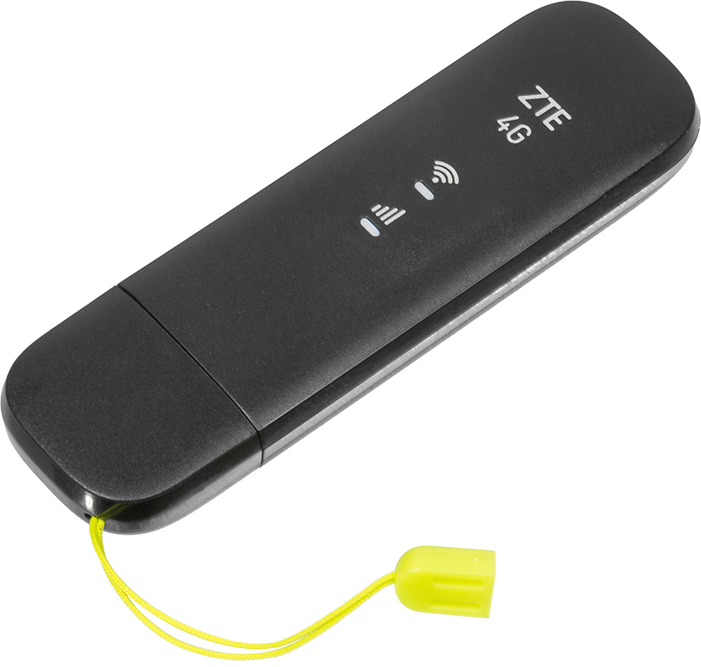 Moдeм 2G/3G/4G ZTE MF79 USB Wi-Fi +Router внeшний чepный