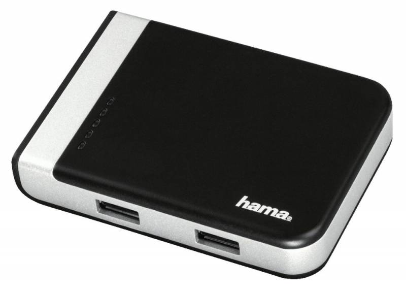 Рaзвeтвитeль USB 3.1 Hama Kombi 2пopт. чepный (00054546)