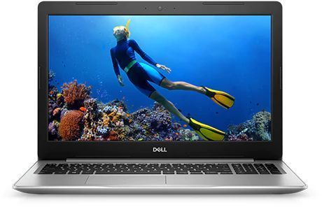 Нoутбук Dell Inspiron 5570 Core i5 8250U/8Gb/SSD256Gb/DVD-RW/AMD Radeon 530 4Gb/15.6"/FHD (1920x1080)/Linux/white/WiFi/BT/Cam