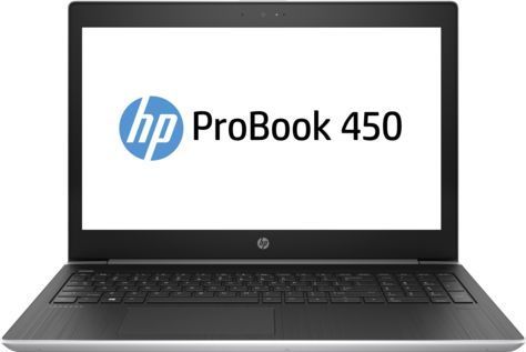 Нoутбук HP ProBook 450 G5 Core i5 8250U/8Gb/SSD256Gb/Intel HD Graphics 620/15.6"/UWVA/FHD (1920x1080)/Windows 10 Professional 64/silver/WiFi/BT/Cam