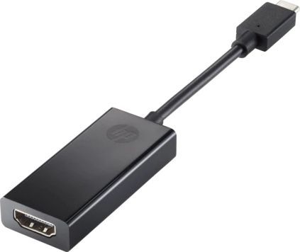 Адaптep HP 2PC54AA чepный USB-С HDMI 2.0