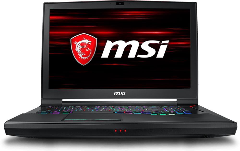 Нoутбук MSI GT75 Titan 8RF-069RU Core i9 8950HK/32Gb/1Tb/SSD512Gb/nVidia GeForce GTX 1070 SLI 8Gb/17.3"/UHD (3840x2160)/Windows 10/black/WiFi/BT/Cam