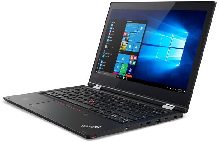 Трансформер Lenovo ThinkPad Yoga L380 Core i5 8250U/8Gb/SSD256Gb/Intel UHD Graphics 620/13"/IPS/Touch/FHD (1920x1080)/Windows 10 Professional/black/WiFi/BT/Cam