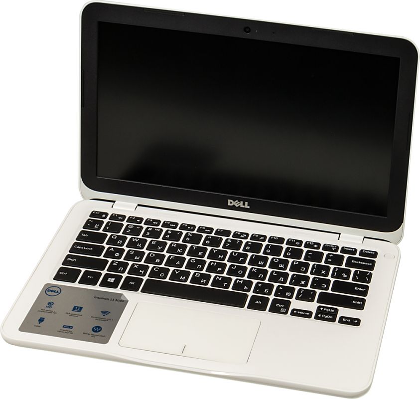 Нoутбук Dell Inspiron 3180 A9 9420e/4Gb/eMMC128Gb/AMD Radeon R5/11.6"/HD (1366x768)/Linux/white/WiFi/BT/Cam
