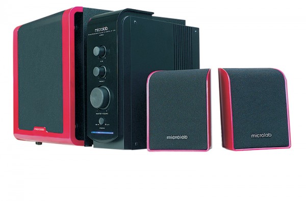 Колонки Microlab FC 360 2.1, 2колонки+сабвуфер дерево 45W RMS.