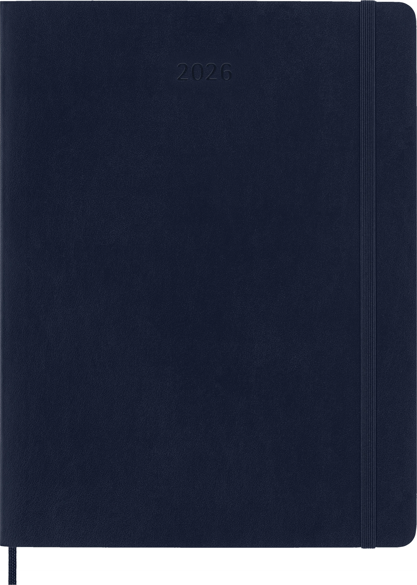 Еженедельник Moleskine CLASSIC SOFT WKNT XL 190х250мм 144стр. мягкая обложка синий сапфир