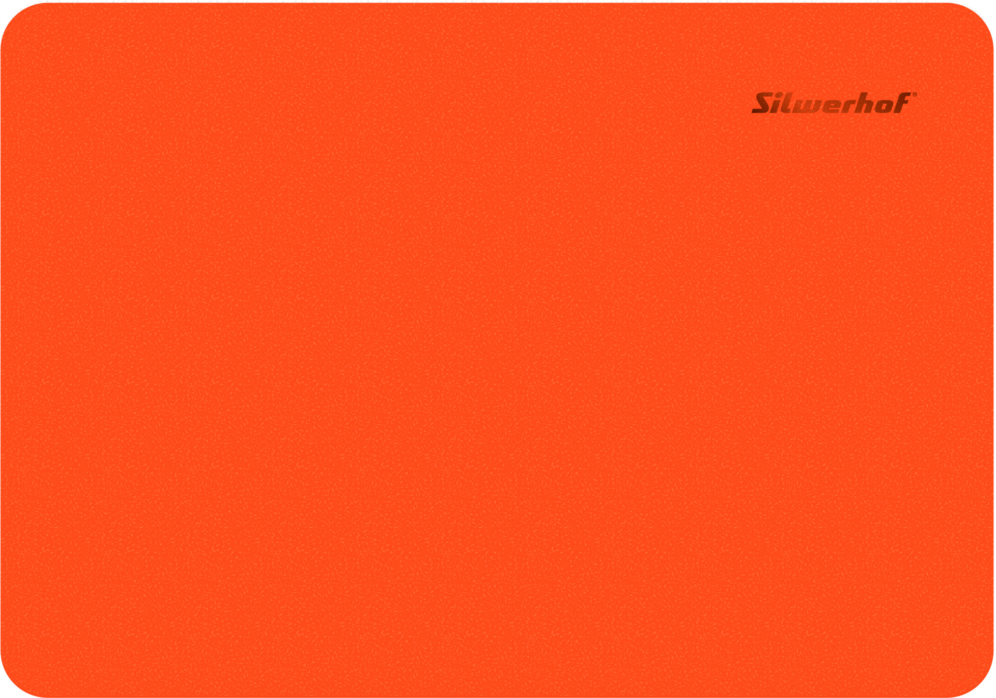 Доска для лепки Silwerhof 957010 Neon прямоугольная A5 пластик 1мм оранжевый (Только Упаковками 10)