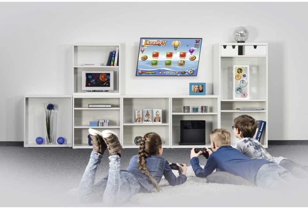 Кронштейн для телевизора Hama H-118069 черный 32"-65" макс.35кг настенный наклон