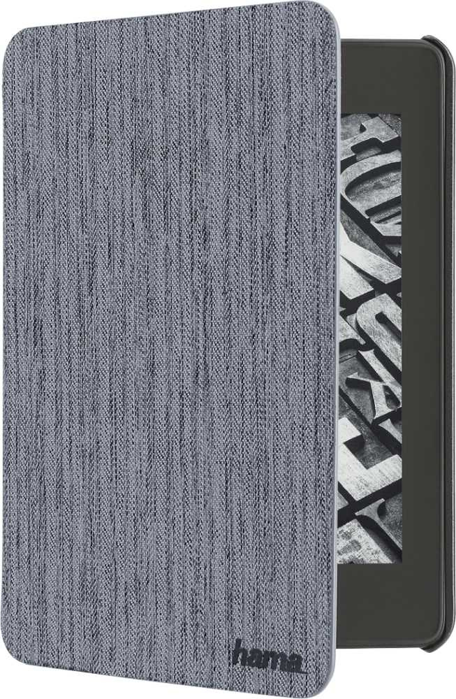 Чехол Hama Tayrona светло-серый полиэстер/поликарбонат Kindle Paperwhite 4