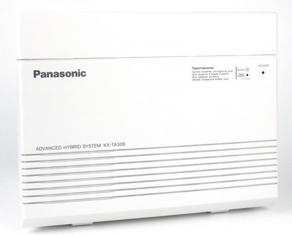 АТС Panasonic KX-TA308RU (аналоговая АТС) - фотография 1.