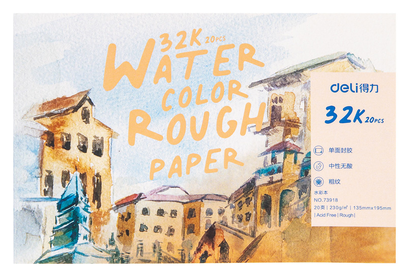 Альбом для рисования Deli 73918 20л. 135х195мм (Только Упаковками 48)