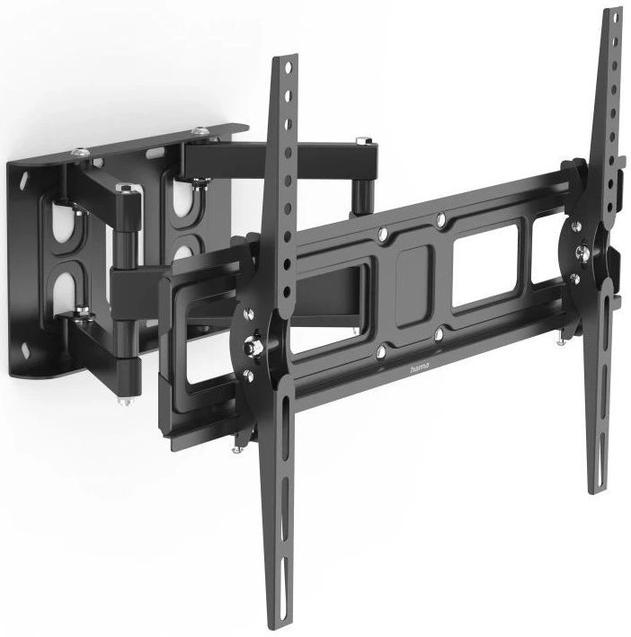 Кронштейн для телевизора Hama 00220831 черный 32"-84" макс.50кг настенный поворотно-выдвижной и наклонный