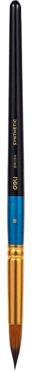 Кисть Deli EC408-8 синтетика круг. №8 (Только Упаковками 25)