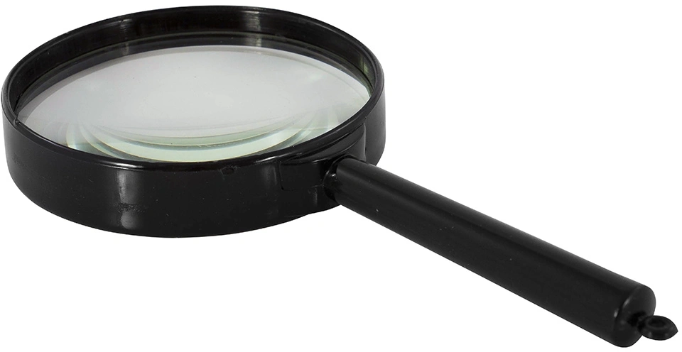 Лупа Silwerhof Daily d=60мм x6 черный коробка (Только Упаковками 12)