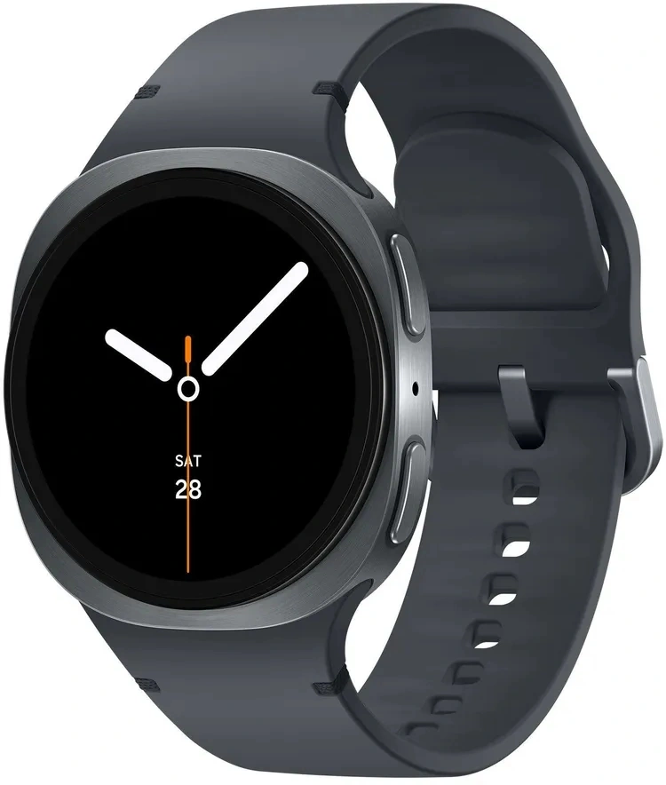 Смарт-часы Samsung Galaxy Watch 8 LTE 40мм 1.34" Super AMOLED корп.графитовый рем.графитовый (SM-L325FDAACAU)
