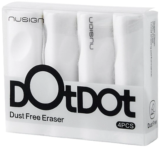 Ластик Deli Nusign NS748 белый