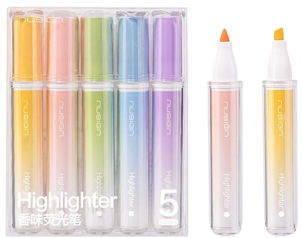 Набор текстовыделителей Deli Nusign NS718 5цв. ассорти (5шт.)