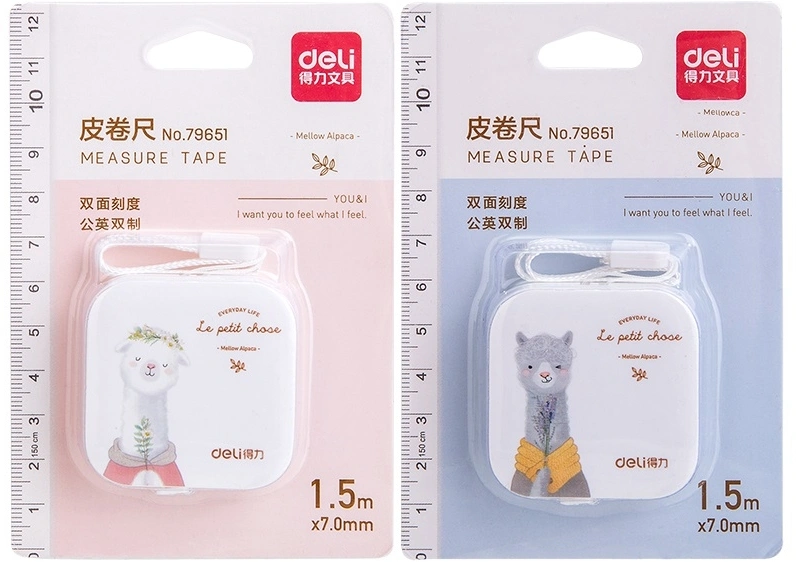 Рулетка канцелярская Deli 79651 (Только Упаковками 24)