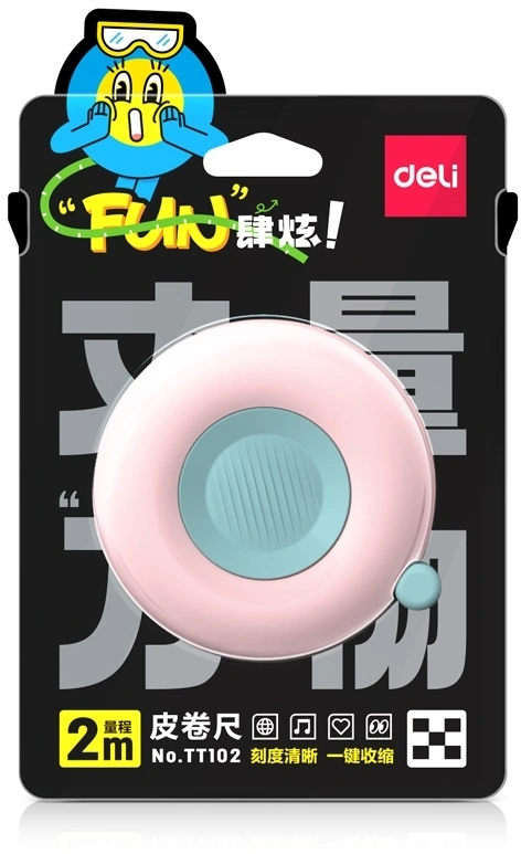 Рулетка канцелярская Deli TT102