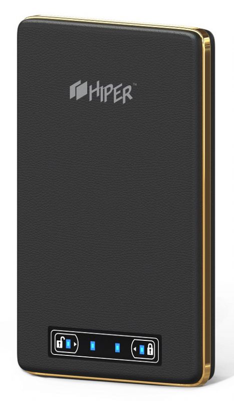 Мобильный аккумулятор Hiper PowerBank XP17000 Li-Pol 17000mAh 3A+3A черный 2xUSB