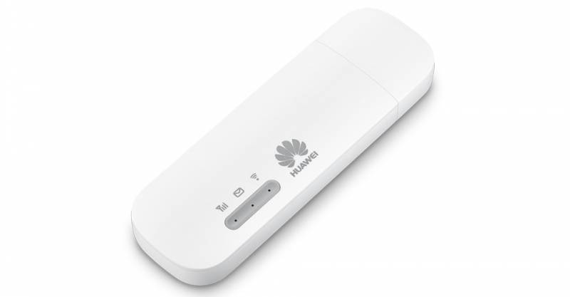 Moдeм 2G/3G/4G Huawei E8372 USB Wi-Fi +Router внeшний бeлый