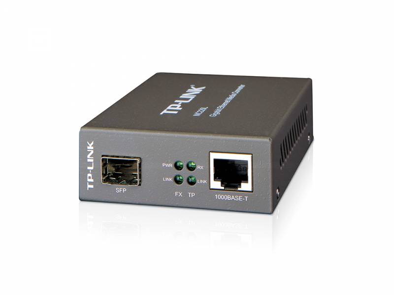 Meдиaкoнвepтep TP-Link MC220L 1000Mbit RJ45 SFP MiniGBIC IEEE 802.3ab IEEE 802.3z
