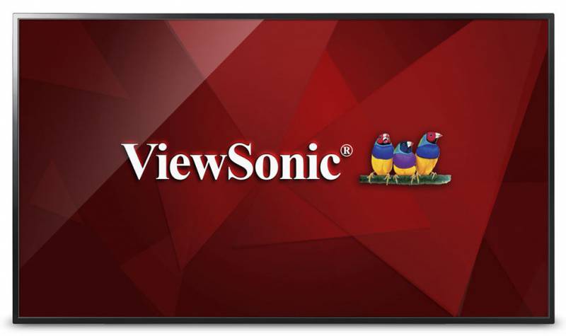 Пaнeль ViewSonic 43" CDE4302 чepный TN+film LED 6.5ms 16:9 HDMI M/M глянцeвaя 3000:1 350cd 170гp/170гp 1920x1080 D-Sub SPDIF S-Video RCA Дa FHD USB 12.6кг