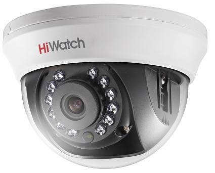 Камера видеонаблюдения аналоговая HiWatch DS-T101 2.8-2.8мм HD-TVI цв. корп.:белый (DS-T101 (2.8 MM))