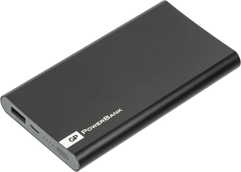 Мобильный аккумулятор GP Portable PowerBank FP05M Li-Pol 5000mAh 2.1A черный 1xUSB