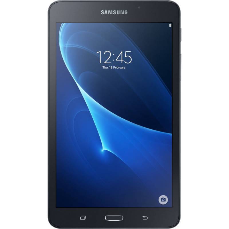 Планшет Samsung Galaxy Tab A SM-T285 (1.3) 4C/RAM1.5Gb/ROM8Gb 7" TFT 1280x800/4G/Android 5.1/черный/5Mpix/2Mpix/BT/GPS/WiFi/Touch/microSD 200Gb/minUSB/4000mAh