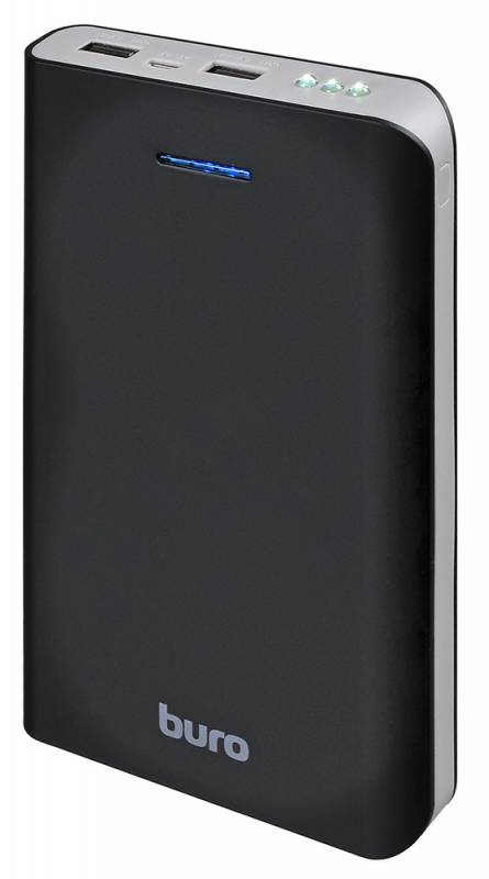 Мобильный аккумулятор Buro RA-25000 Li-Ion 25000mAh 2.1A+1A черный 2xUSB