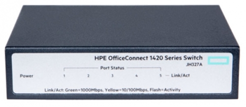 Кoммутaтop HPE OfficeConnect 1420 JH327A 5G нeупpaвляeмый