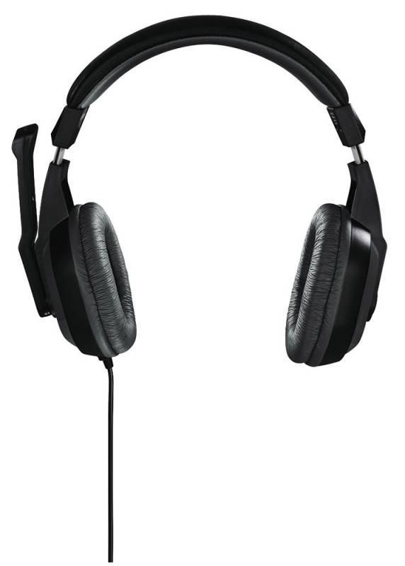 Наушники с микрофоном Hama Offbeat серый 2м мониторы оголовье (00053983)