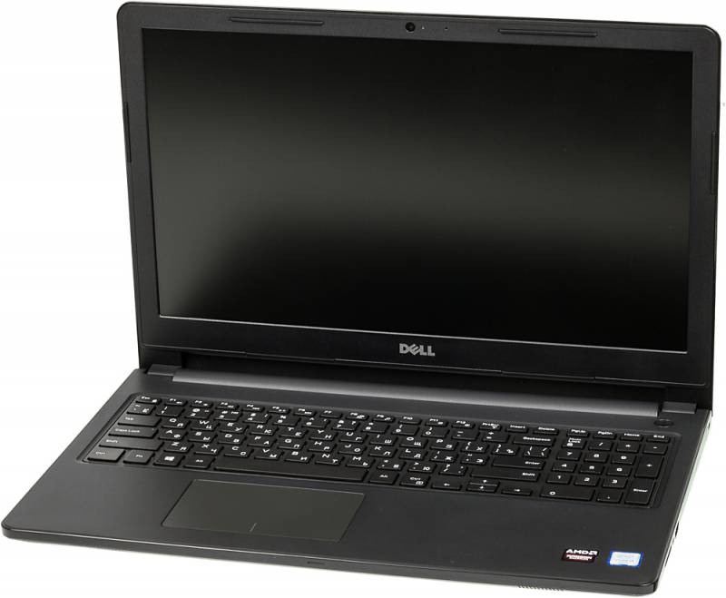 Ноутбук Dell Inspiron 3567 Core i3 6006U/4Gb/1Tb/DVD-RW/AMD Radeon R5 M430 2Gb/15.6"/FHD (1920x1080)/Linux/black/WiFi/BT/Cam/2700mAh