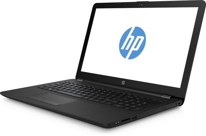 Ноутбук HP 15-bs011ur Pentium N3710/4Gb/SSD128Gb/AMD Radeon 520 2Gb/15.6"/HD (1366x768)/Windows 10/black/WiFi/BT/Cam