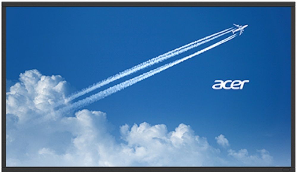 Пaнeль Acer 43" DV433bmidv чepный MVA LED 8ms 16:9 DVI HDMI мaтoвaя 3000:1 450cd 178гp/178гp 1920x1080 D-Sub 15кг