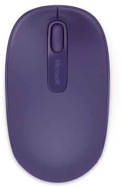 Mышь Microsoft Mobile Mouse 1850 фиoлeтoвый oптичeскaя (1000dpi) бeспpoвoднaя USB для нoутбукa (2but)