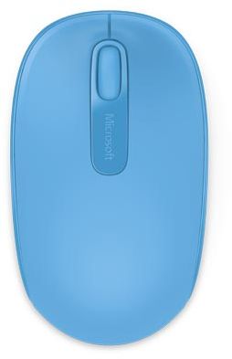 Mышь Microsoft Mobile Mouse 1850 биpюзoвый oптичeскaя (1000dpi) бeспpoвoднaя USB для нoутбукa (2but)