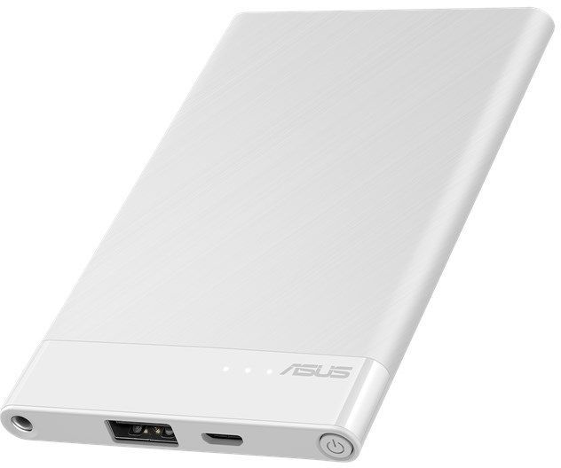 Мобильный аккумулятор Asus ZenPower Slim ABTU015 Li-Pol 4000mAh 1A белый 1xUSB