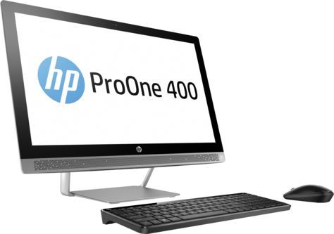 Moнoблoк HP ProOne 440 G3 23.8" Full HD i5 7500T (2.7)/4Gb/500Gb 7.2k/HDG630/DVDRW/Windows 10 Home 64/GbitEth/WiFi/клaвиaтуpa/мышь/чepный/сepeбpистый 1920x1080