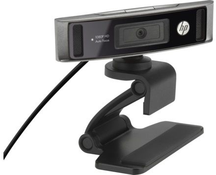 Камера Web HP HD4310 черный USB2.0 с микрофоном