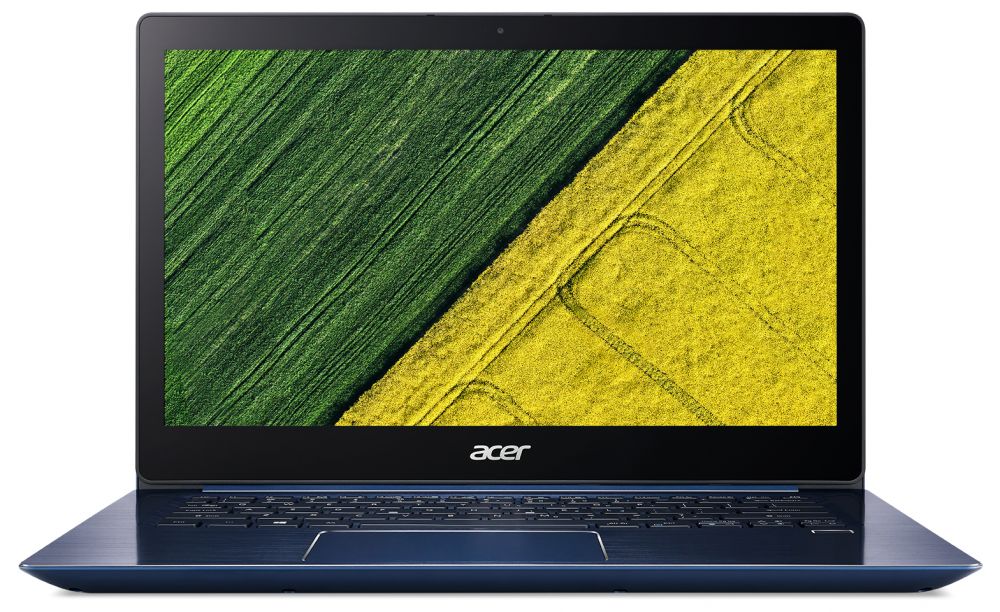 Ультpaбук Acer Swift 3 SF314-52G-879D Core i7 8550U/8Gb/SSD256Gb/nVidia GeForce Mx150 2Gb/14"/IPS/FHD (1920x1080)/Linux/blue/WiFi/BT/Cam