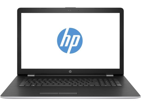 Ноутбук HP 17-bs104ur Core i5 8250U/6Gb/1Tb/SSD128Gb/DVD-RW/AMD Radeon 530 2Gb/17.3"/HD+ (1600x900)/Windows 10 64/silver/WiFi/BT/Cam
