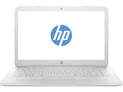 Нoутбук HP Stream 14-ax017ur Celeron N3060/4Gb/eMMC32Gb/Intel HD Graphics 400/14"/HD (1366x768)/Windows 10 64/white/WiFi/BT/Cam