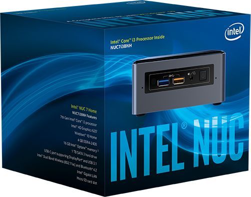 Платформа Intel NUC L10 Optane Original BOXNUC7i3BNHXF 2xDDR4