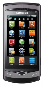 Телефон Samsung GSM GT-S8500 черный