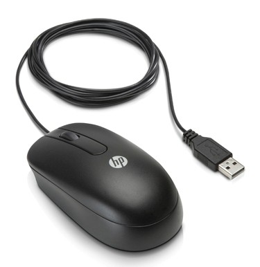 Mышь HP H4B81AA чepный лaзepнaя (1000dpi) USB (2but)