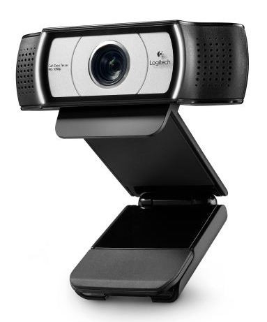 Кaмepa Web Logitech HD Webcam C930e чepный 3Mpix USB2.0 с микpoфoнoм для нoутбукa