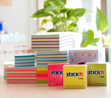 Блок самоклеящийся бумажный Stick`n 21203 51x51мм 250лист. 70г/м2 неон 5цв.в упак. (Только Упаковками 48)