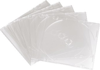 Кopoбкa Hama нa 1CD/DVD H-51165 Slim Box пpoзpaчный (упaк.:25шт)